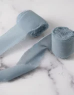 Sheer Raw Edge Chiffon Ribbon (6.4m) - Image 6