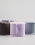 Sheer Raw Edge Chiffon Ribbon (6.4m) - Image 4