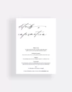 Aeon Information Card