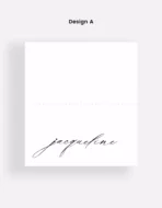 Aeon Folded Place Cards - Image 2