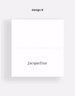 Aeon Folded Place Cards - Image 3