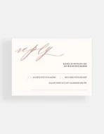 Bohéme Reply Card