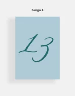 Bohéme Table Numbers - Image 2