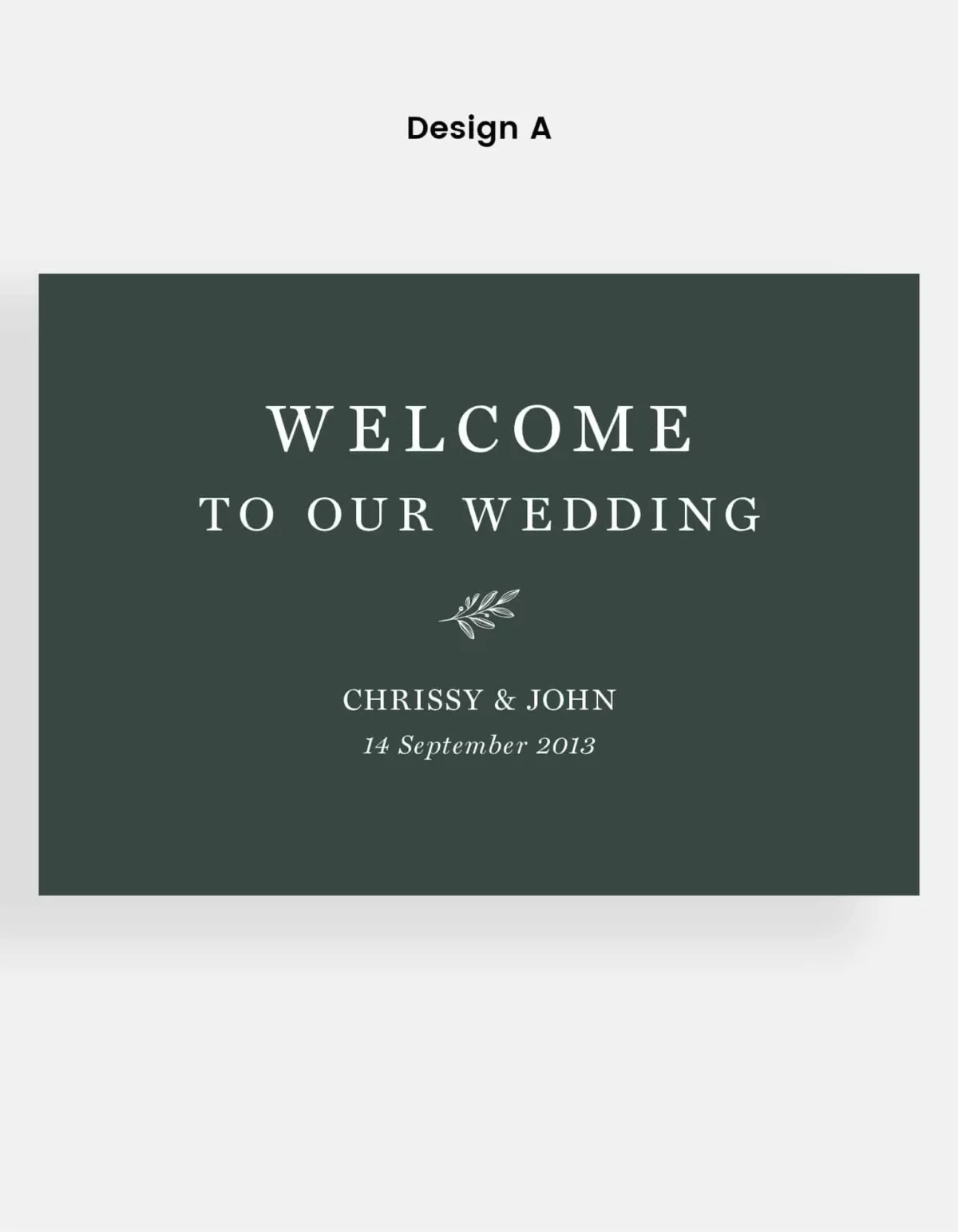 Elysium Welcome Sign | Paper Alchemy Australia