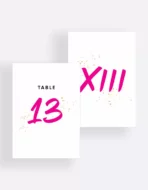 Muse Table Numbers