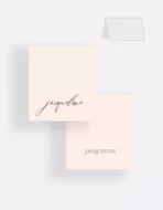 Nebulae Folded Place Cards