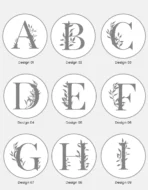 Wax Seal Stamp – Alphabet 01 - Image 2