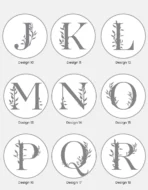 Wax Seal Stamp – Alphabet 01 - Image 3