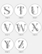 Wax Seal Stamp – Alphabet 01 - Image 4