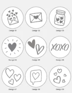 Wax Seal Stamp – Romance Collection - Image 2
