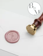 Wax Seal Stamp – Initials 01