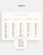 Bohéme Seating Chart - Image 3