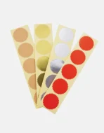 Certificate Embossing Seal Stickers (100 Pack)