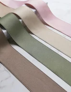 Cotton Double-faced Solid Ribbon (5m)