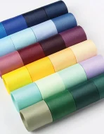 Grosgrain Double-faced Solid Ribbon (10m) - Image 2