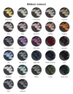 Plain Weave Grosgrain Double-faced Solid Ribbon (18m) - Image 4