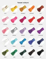 Extra-Plush Silk Finish Decorative Tassels (10 Pack) - Image 9