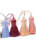 Mini Silk Finish Decorative Tassels (5 Pack) - Image 9