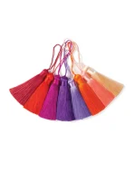 Petite Silk Finish Decorative Tassels (5 Pack) - Image 11