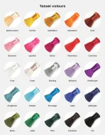 Petite Silk Finish Decorative Tassels (5 Pack) - Image 12