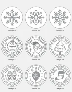 Wax Seal Stamp – Holidays Collection - Image 4