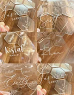 Coaster Acrylic Place Cards - Image 3