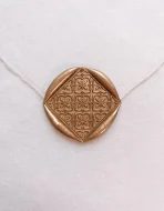 Custom 25mm Square Wax Seal Stamp - Image 2